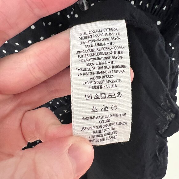 Free People Pippa Polka Dot Print Mini Dress Ruched Romantic Feminine Girly Boho - Picture 9 of 14